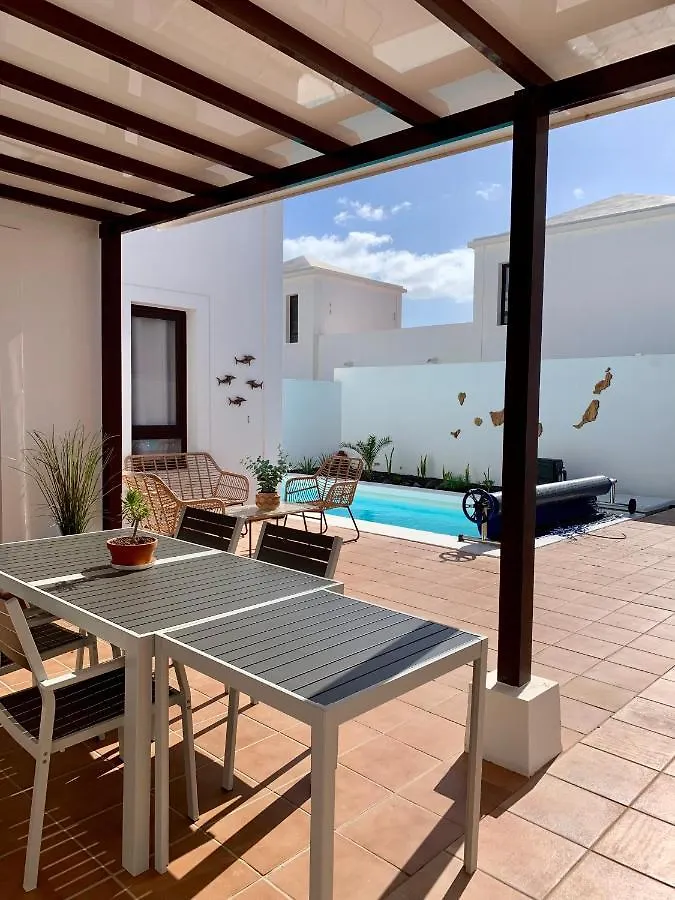 Villa Splendid Casa Papagayo, Heated Pool, Roofterrace With Views And Wifi à Playa Blanca  0*, Playa Blanca (Lanzarote) Espagne